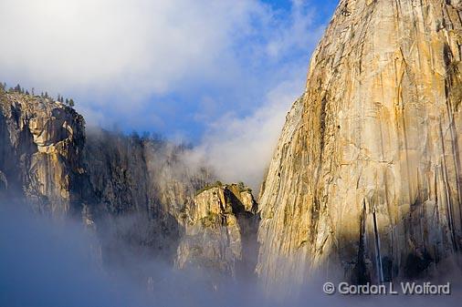 El Capitan In Clouds_22905.jpg - Photographed in Yosemite National Park, California, USA.